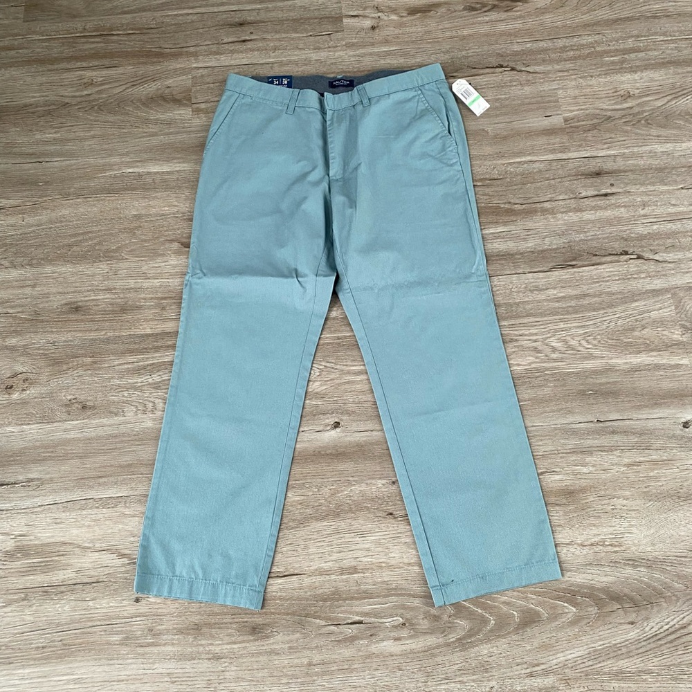 Nautica Men's Sky Blue Khakis